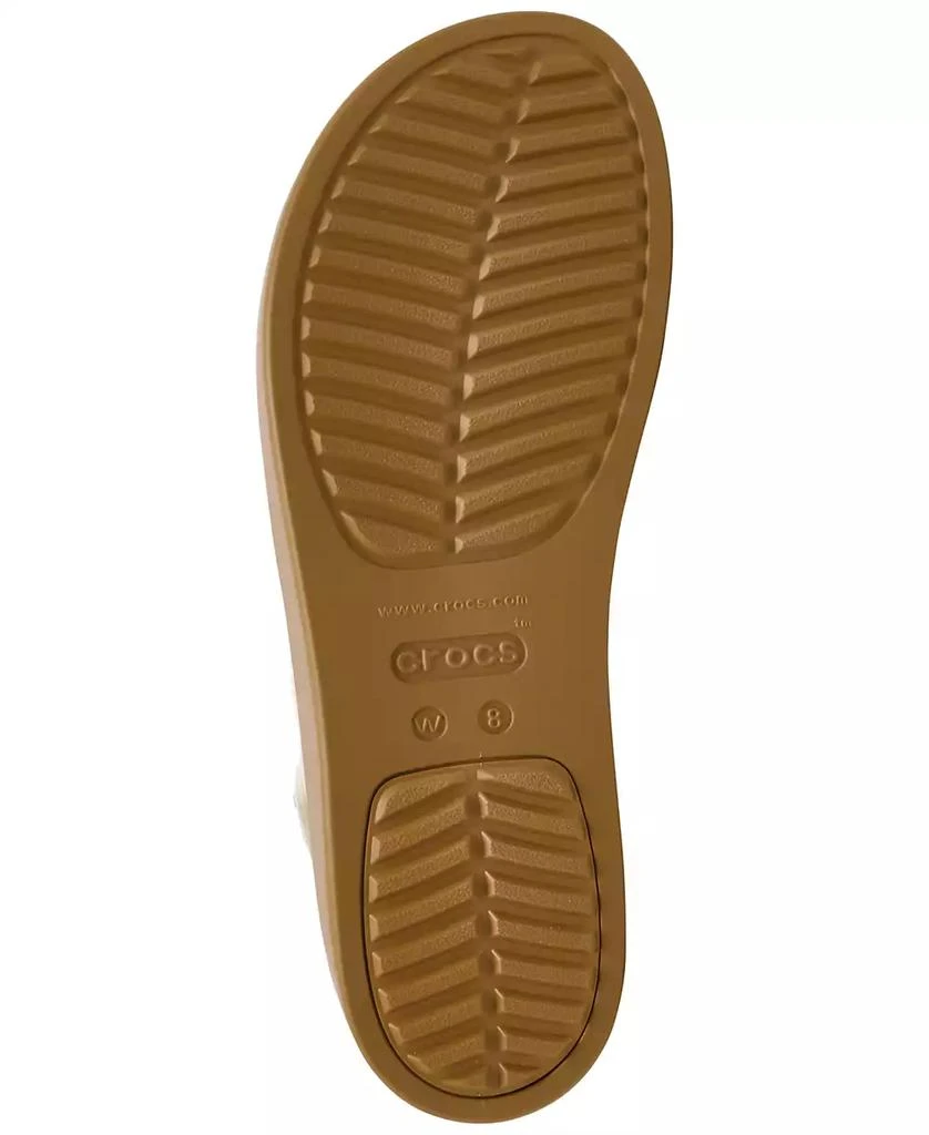 Crocs Women's Brooklyn Woven Low Wedge Sandals from Finish Line 6