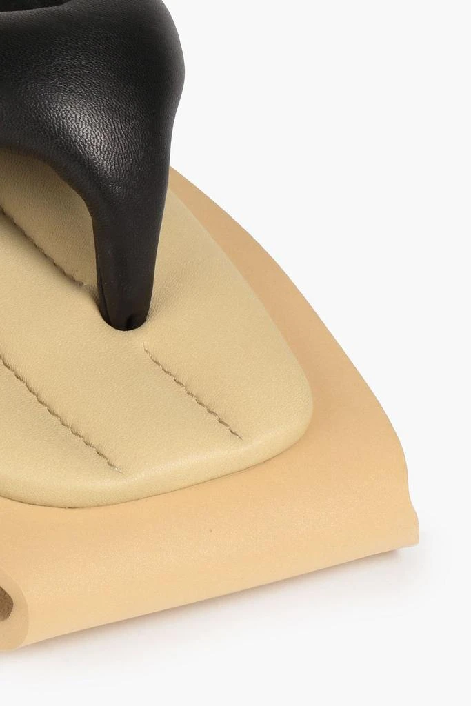 Kenzo Kenzori padded leather flip flops 4