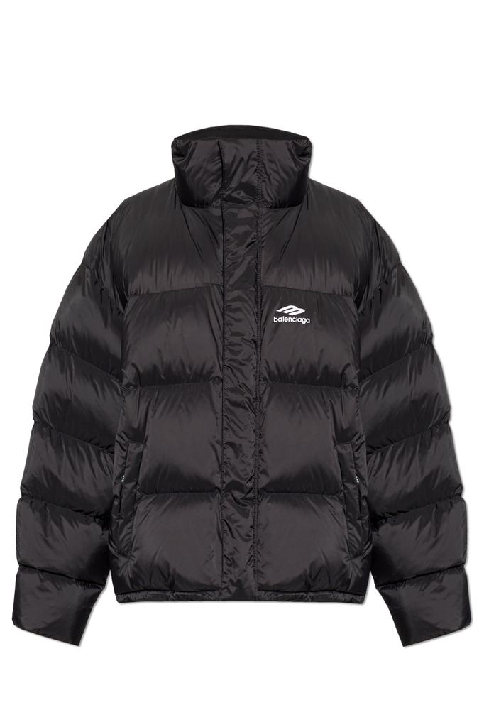 Balenciaga Black Standard technical fabric down jacket - Coats