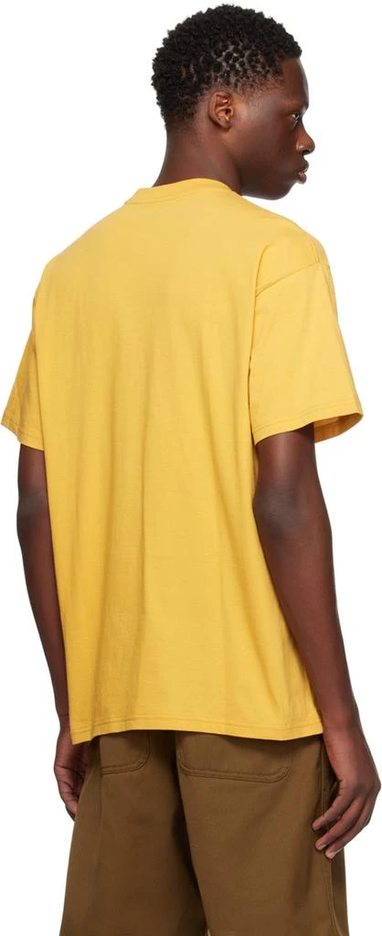 Carhartt WIP Yellow Pixel Flower T-Shirt 3