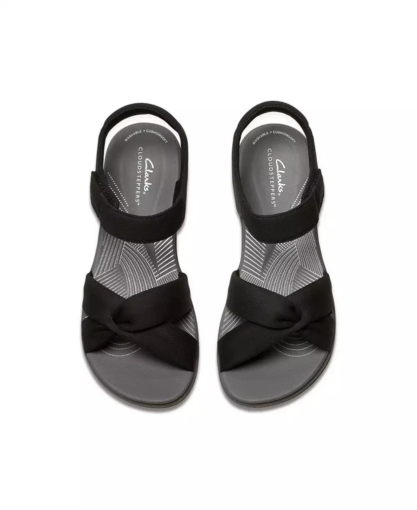 Clarks Women's Arla Daisy Slip On Flat Sandals 5