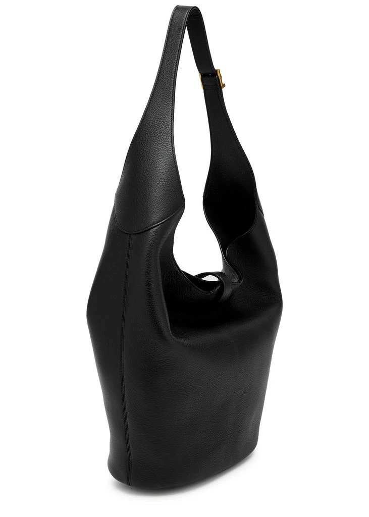 Yves Saint Laurent Le 5 Á large grained leather bucket bag 2