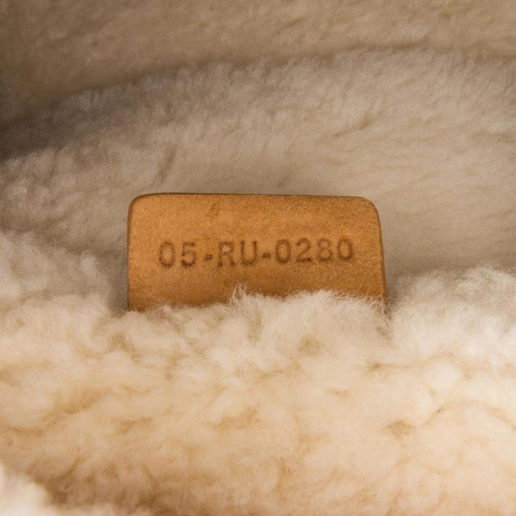 Dior Dior Brown Shearling Saddle Bag 7