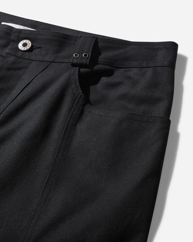 Mainline:RUS/Fr.CA/DE Women's Panelled Eyelets Trousers Black 3