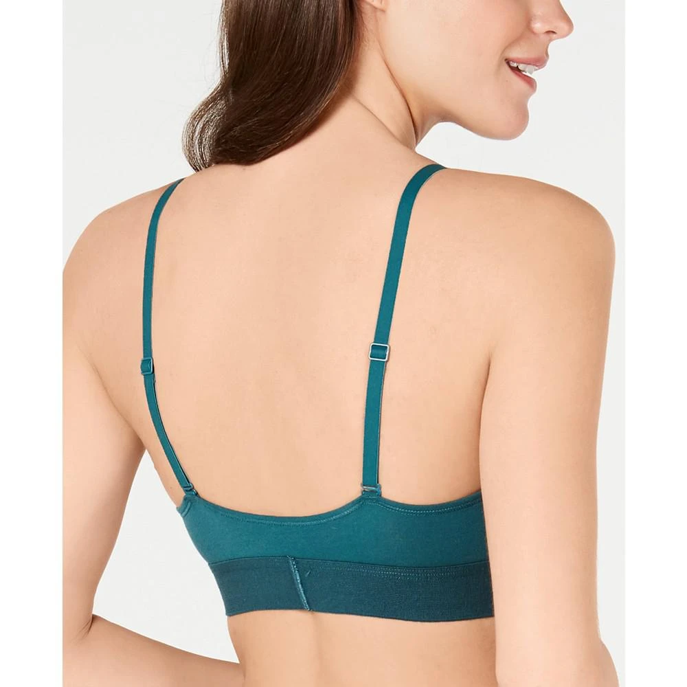 Calvin Klein Monogram Unlined Triangle Bra QF4919, First at Macy's 2