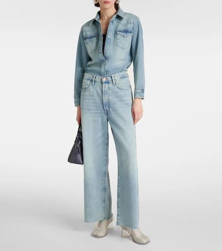 FRAME Le Low Baggy wide-leg jeans 7