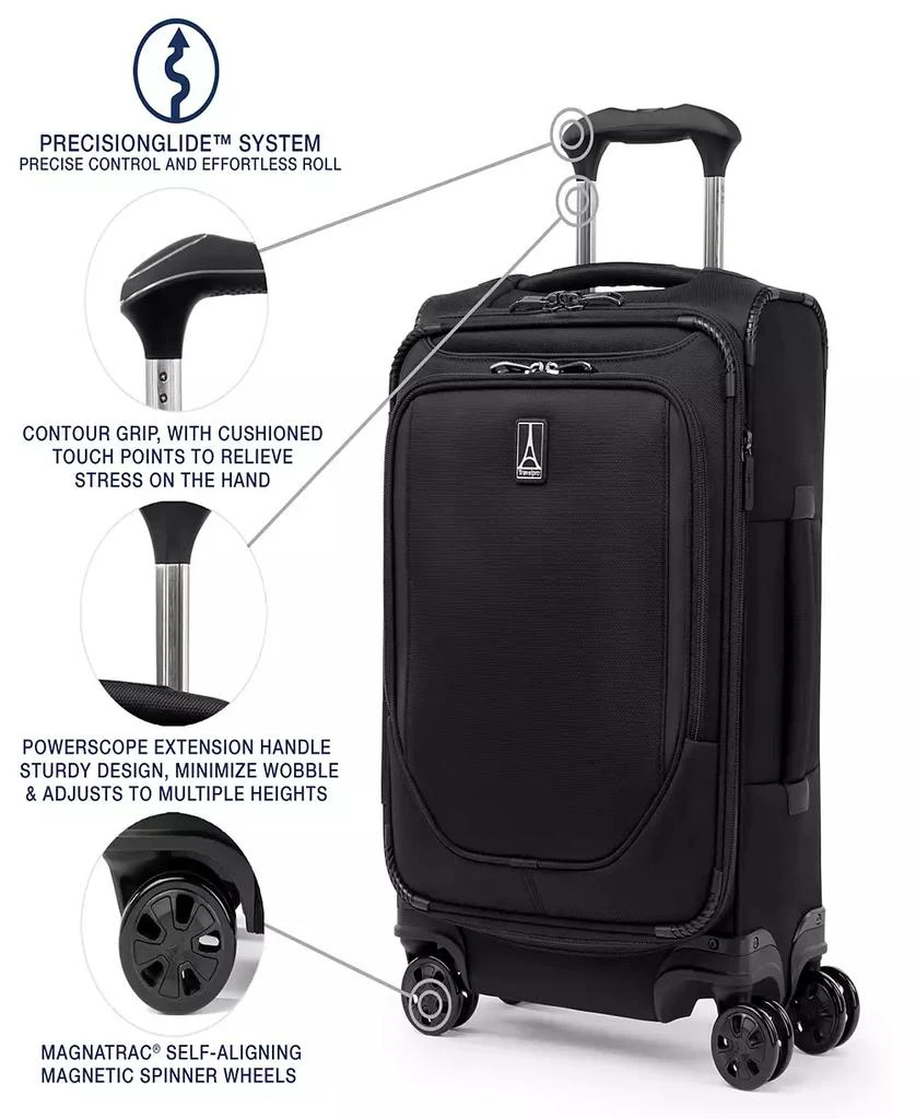 Travelpro Crew Classic Compact Carry-on Expandable Spinner Luggage 4