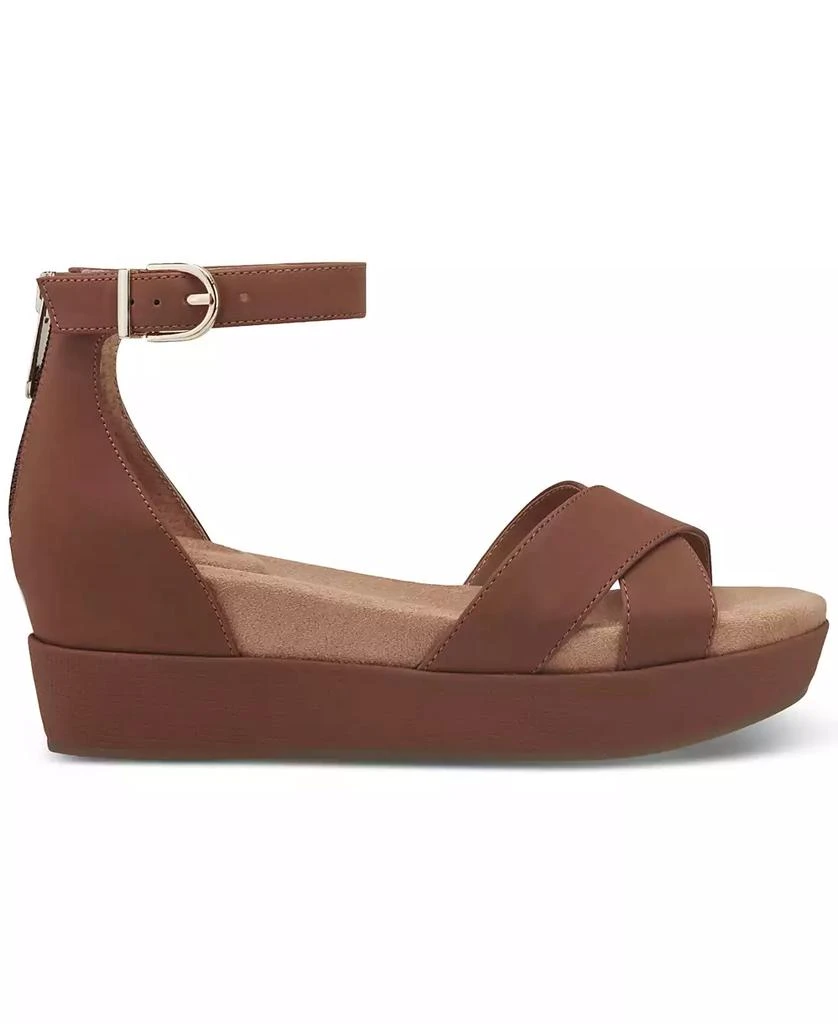 Giani Bernini Women's Eviee Memory Foam Wedge Sandals, Created for Macy's 2