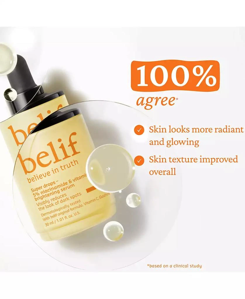 Belif Super Drops 5% Niacinamide & Vitamin C Brightening Serum, 1.01 oz. 4