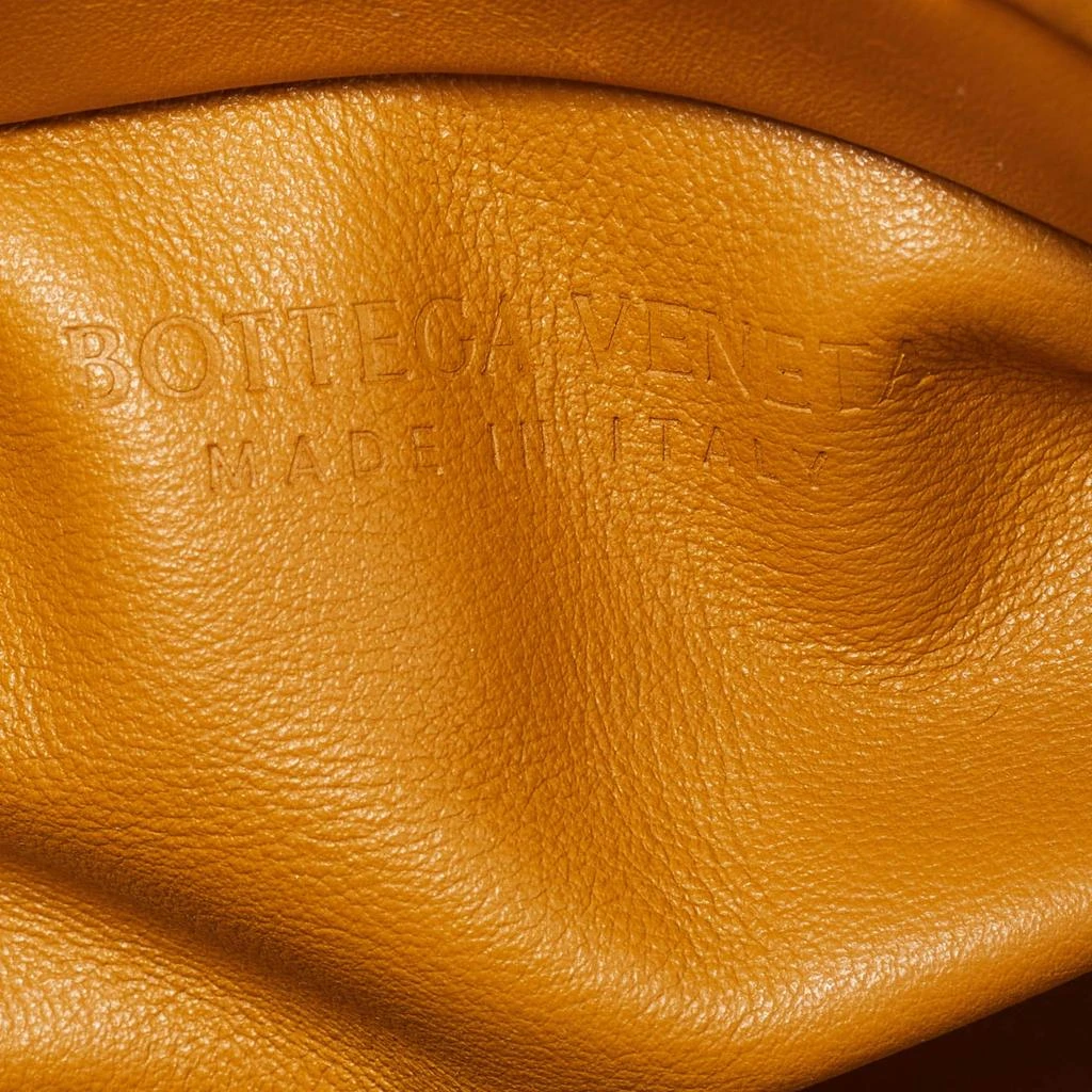 Bottega Veneta Bottega Veneta Mustard Leather Chain Pouch 8