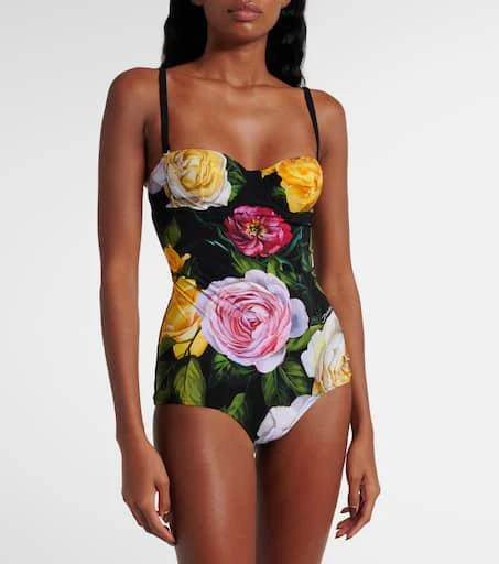 Dolce 
Gabbana Floral printed swimsuit 2