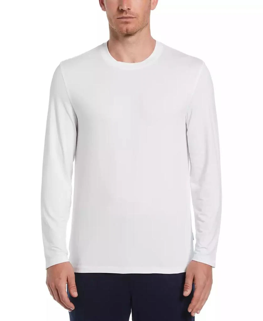 Perry Ellis Men's Deluxe Touch Knit Crewneck Shirt 1