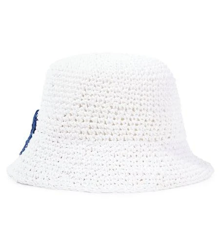 MONNALISA Straw bucket hat 3
