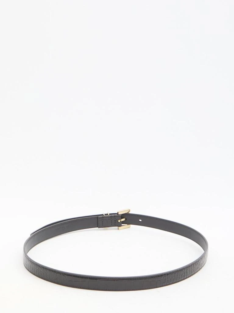 Yves Saint Laurent Cassandre Thin Belt 2