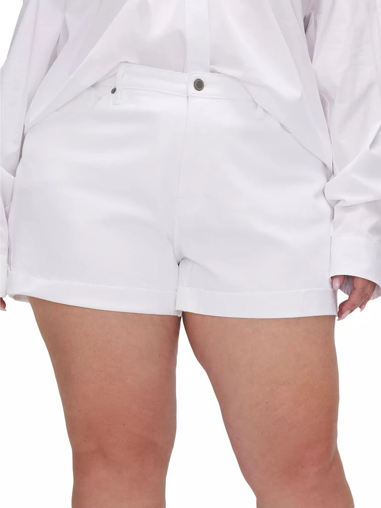 Good American Good Girlfriend Denim Shorts 5