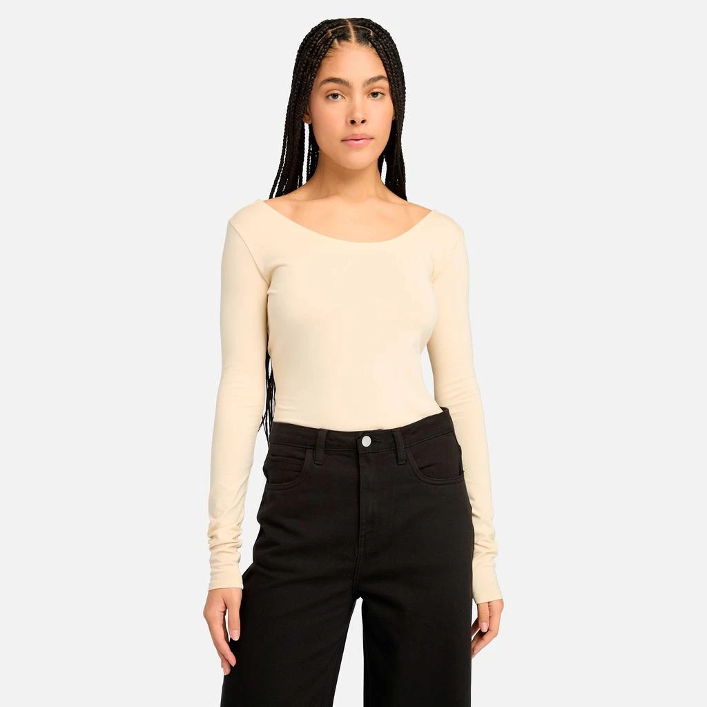 Timberland Women's Slim Fit Long-Sleeve T-Shirt 1