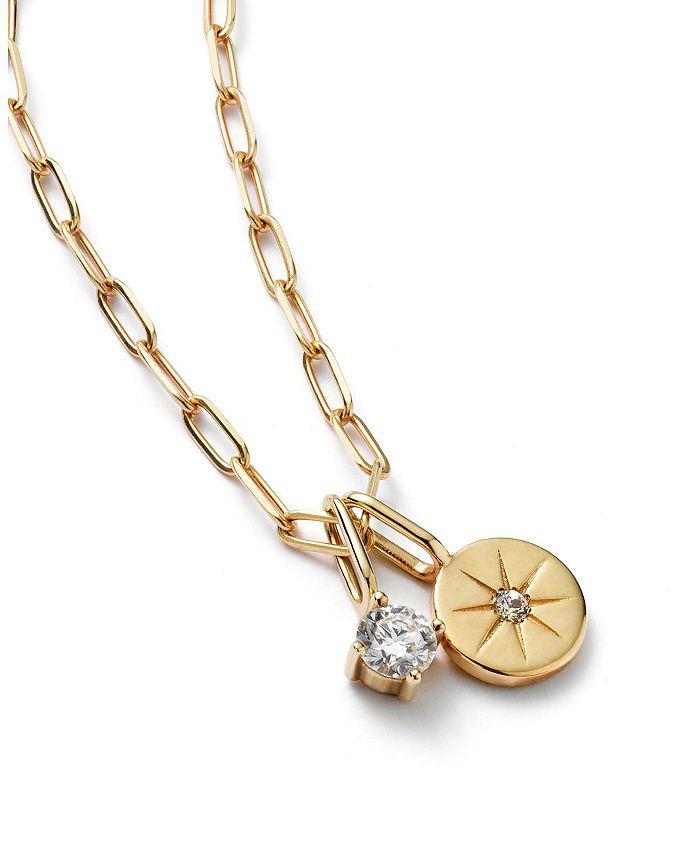 Ana Luisa 10K Gold Lab Grown Diamond Star Necklace