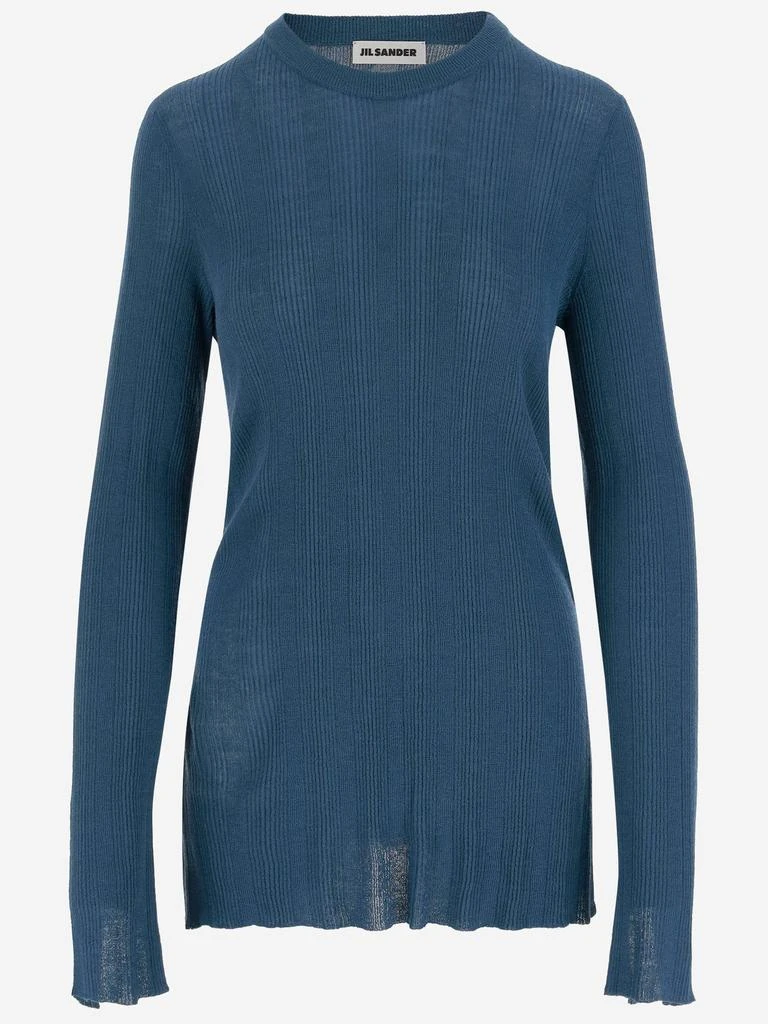 Jil Sander Jil Sander Ribbed Knit Sweater 1