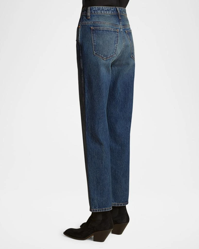 Khaite Abigail High-Rise Straight-Leg Jeans 3