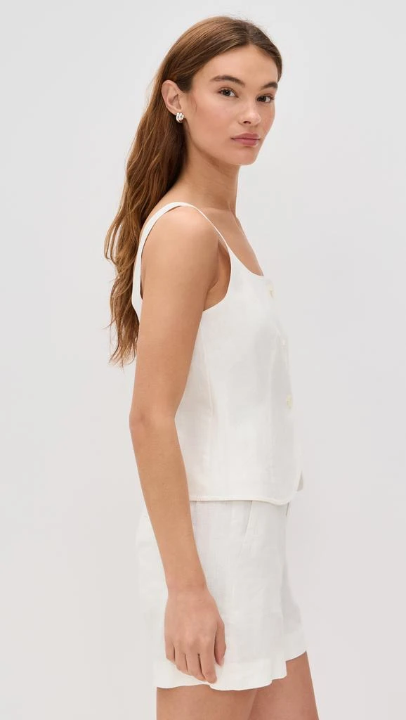 Alex Mill Luna Vest In Linen 3