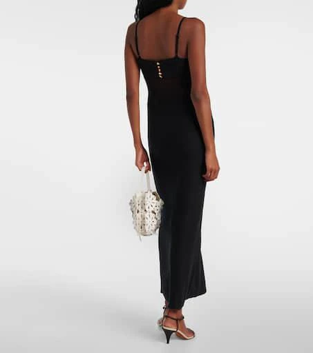 Staud Tara crochet-trimmed cotton maxi dress 3