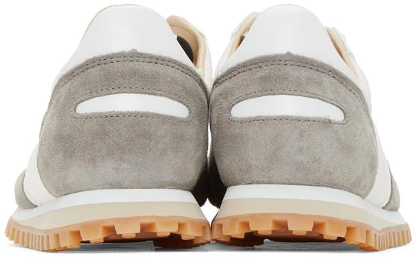 Spalwart White & Beige Marathon Trail Low (WBHS) Sneakers 4