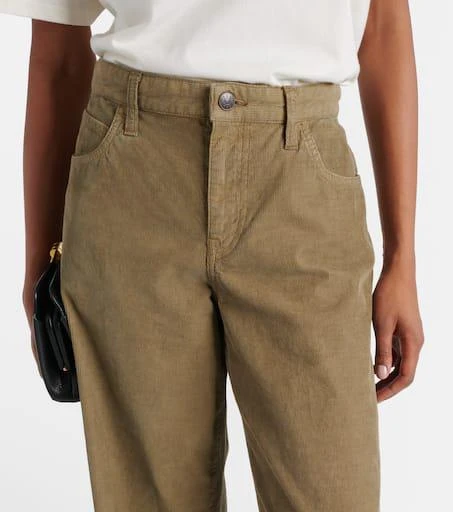 The Row Eglitta cotton corduroy wide-leg pants 4