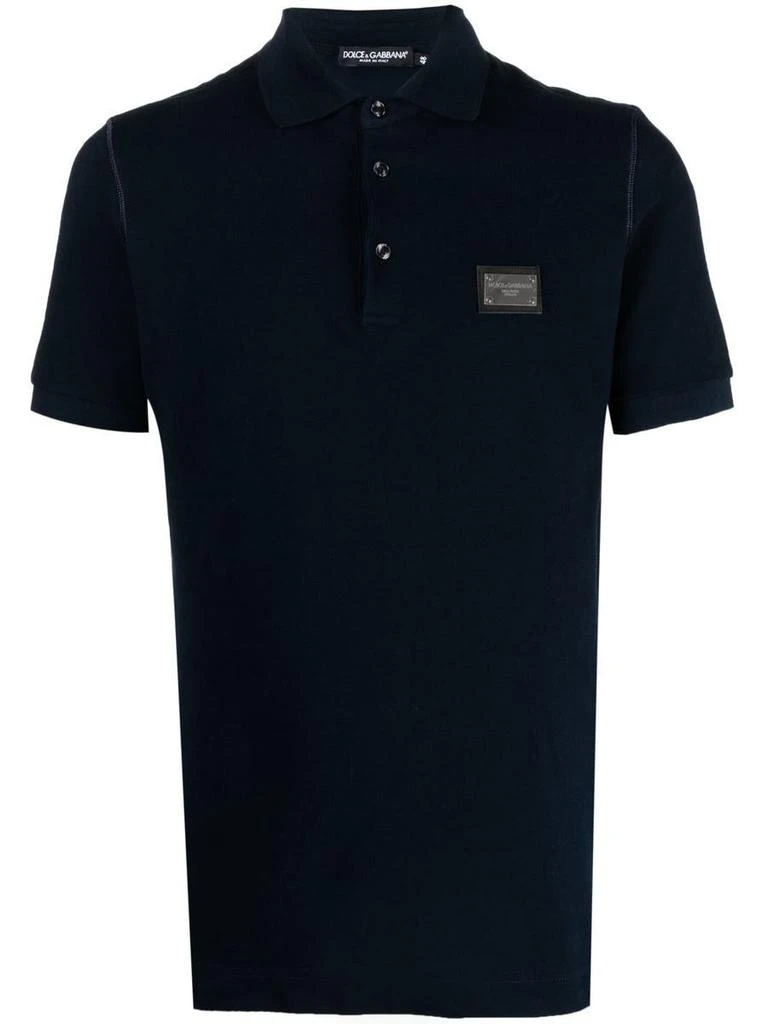 Dolce & Gabbana Dolce & Gabbana Logo Cotton Polo Shirt 1