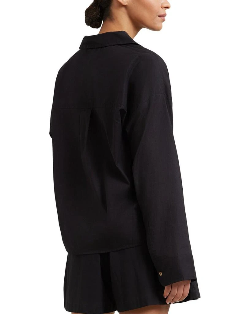 Modern Citizen Jo Collared V-Neck Shirt 2
