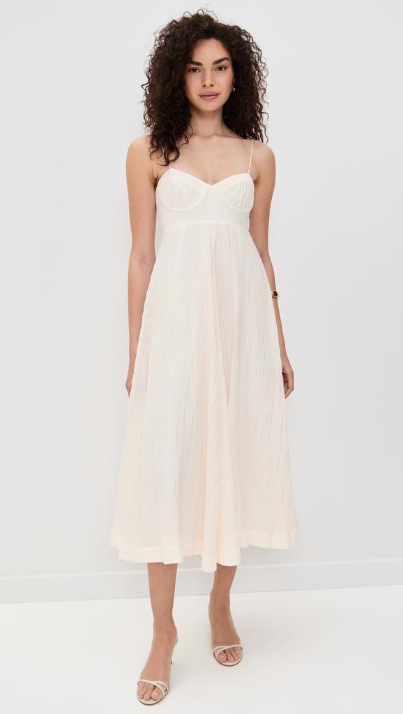 AMUR Jill Midi Dress