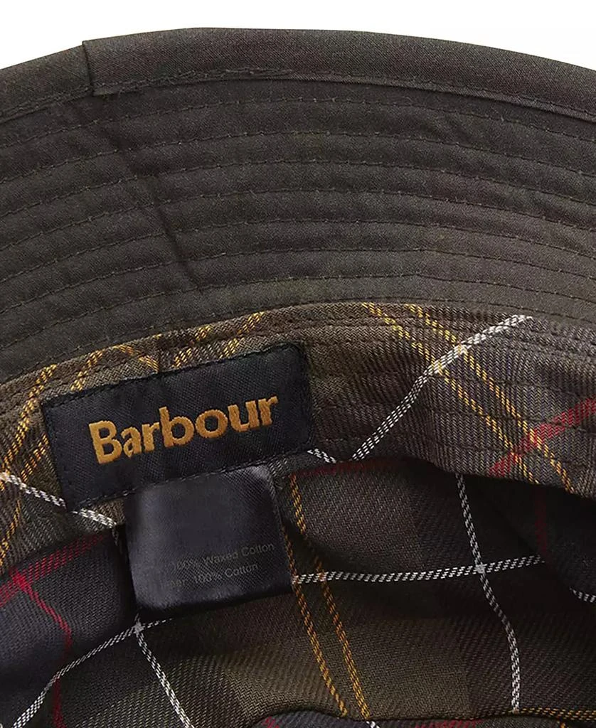 Barbour Men's Waxed Cotton Bucket Hat 5