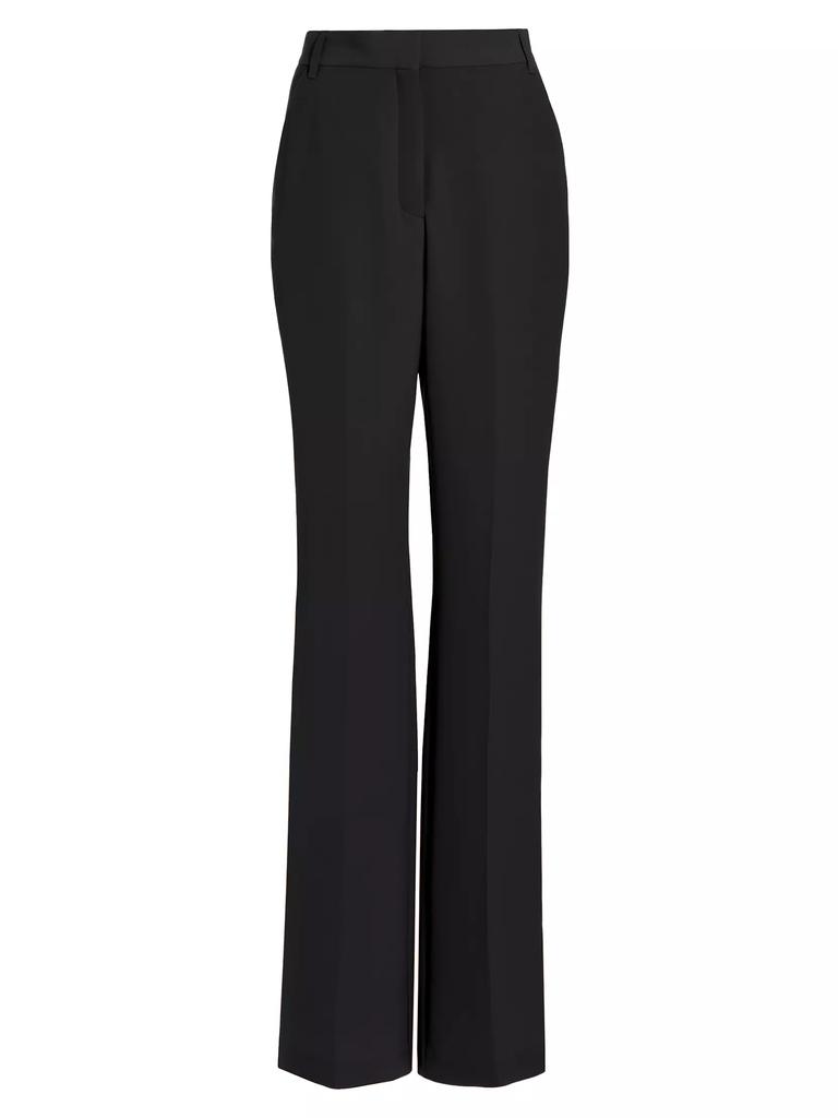 Halston Jora Stretch-Crepe Boot-Cut Trousers