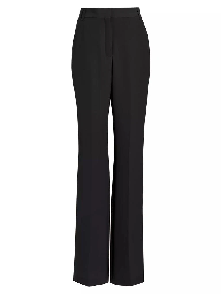 Halston Jora Stretch-Crepe Boot-Cut Trousers 1