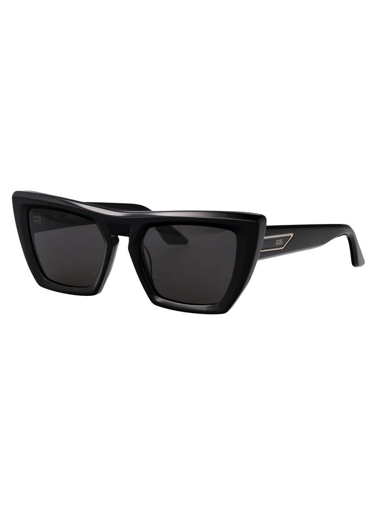 GCDS NERO LUCIDO / FUMO ACETATE SUNGLASSES 2