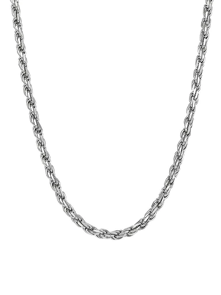 Saks Fifth Avenue Basic Chains Sterling Silver Curb Chain Necklace