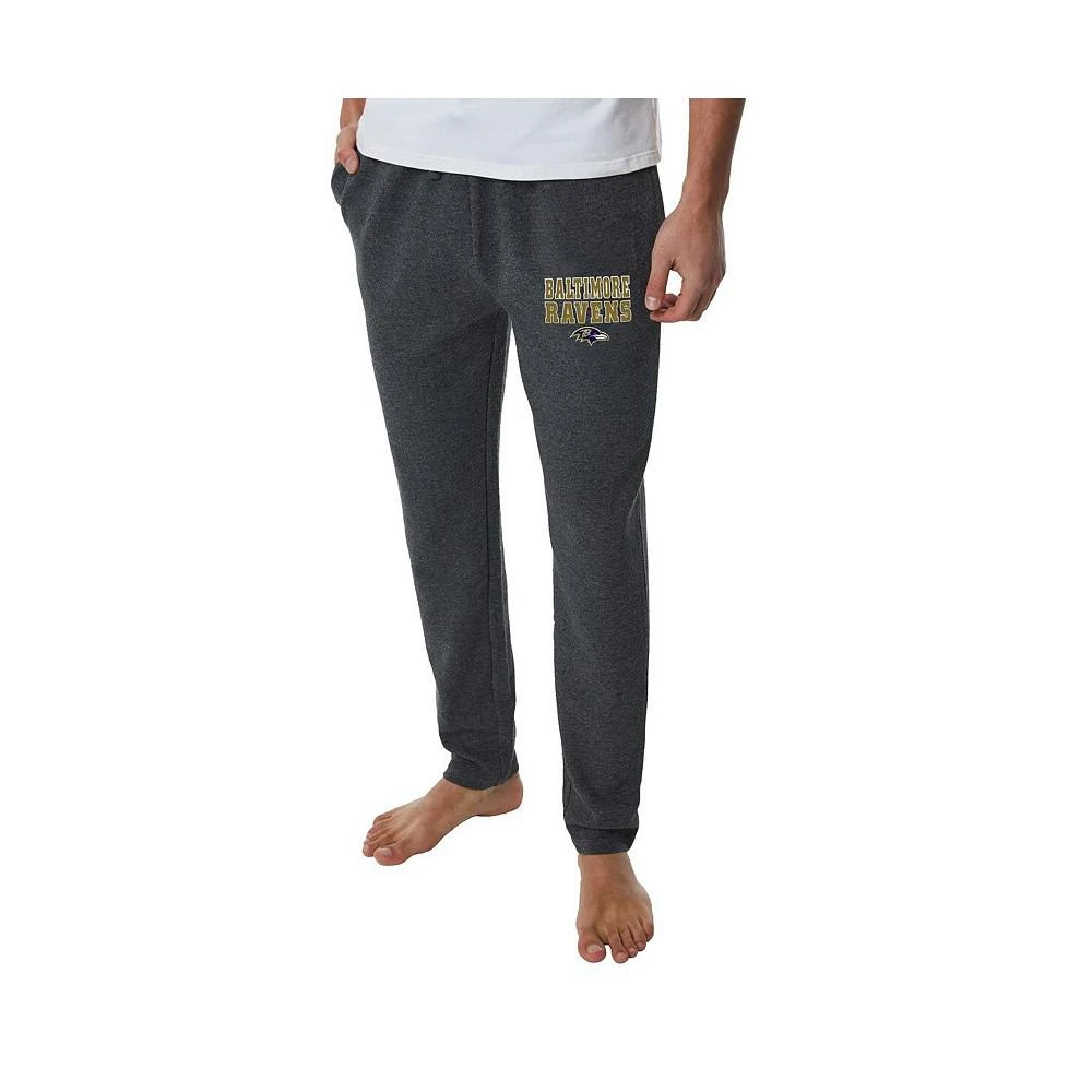 Concepts Sport Men's Charcoal Baltimore Ravens Resonance Tapered Lounge Pants 1