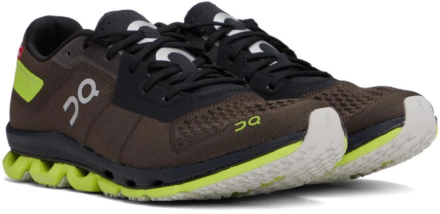 On SSENSE Exclusive Brown Cloudflash Sneakers 4