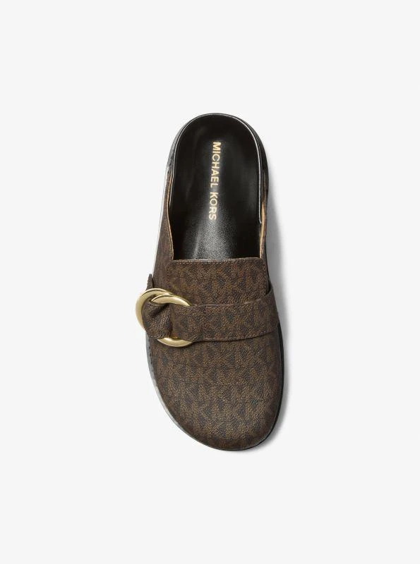 Michael Kors Jaden Signature Logo Clog 3