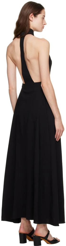 open lace back dress Multi-strap plunge back cutout gown