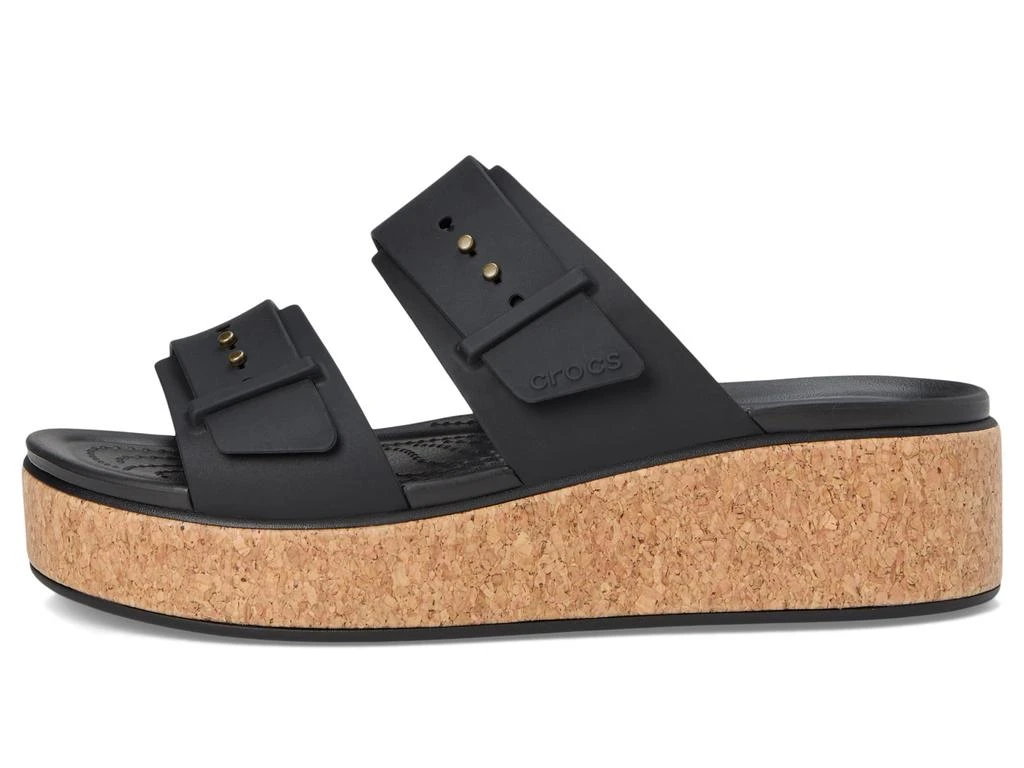 Crocs Brooklyn Cork Buckle Platform Sandals, LiteRide Comfort 4