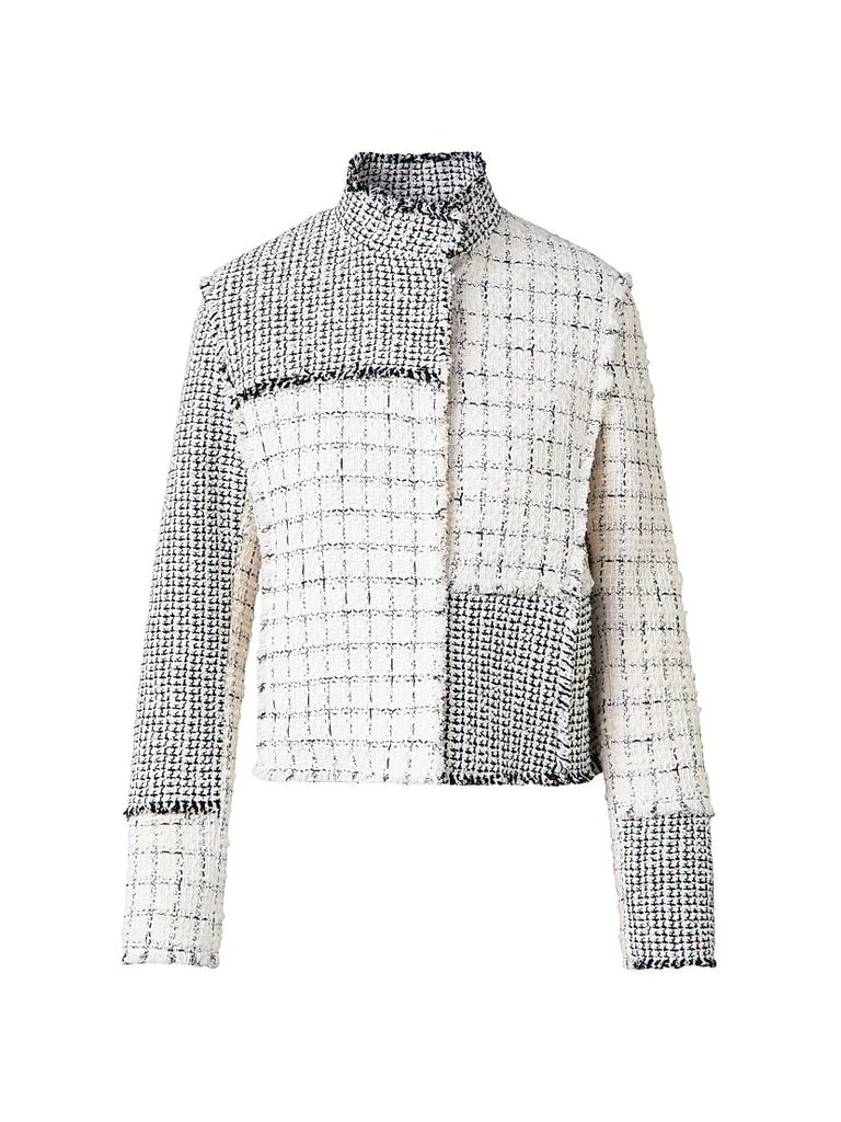 Akris Patchwork Tweed Jacket 1