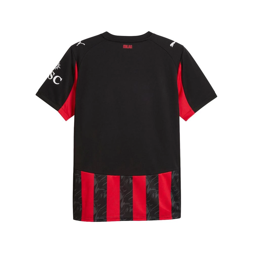 Puma AC Milan Home Crew Neck Short Sleeve Soccer Jersey 2