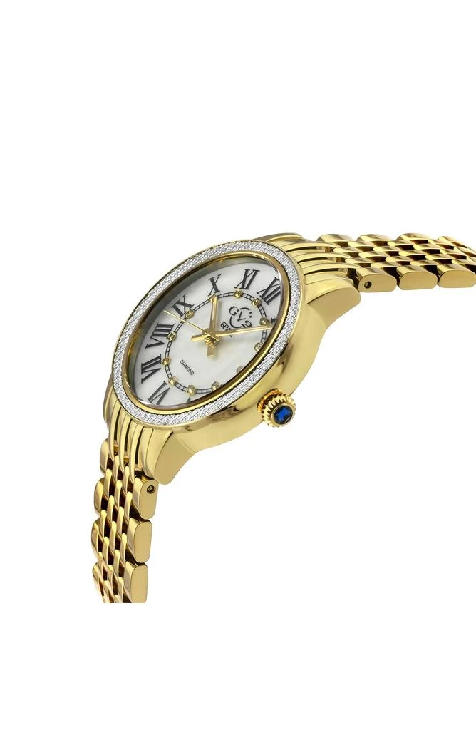 GV2 Astor III Diamond Swiss Bracelet Watch, 34mm - 0.06 ctw 3