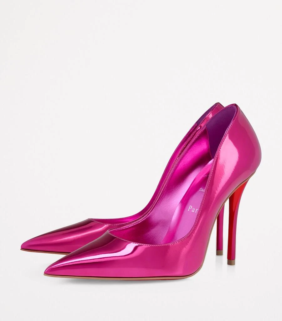 Christian Louboutin EXCLUSIVE Miss Z Metallic Calf Leather Pumps 100 2