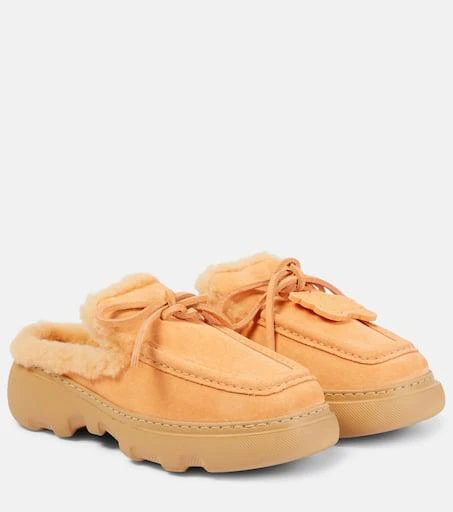 Burberry Stony suede mules 1