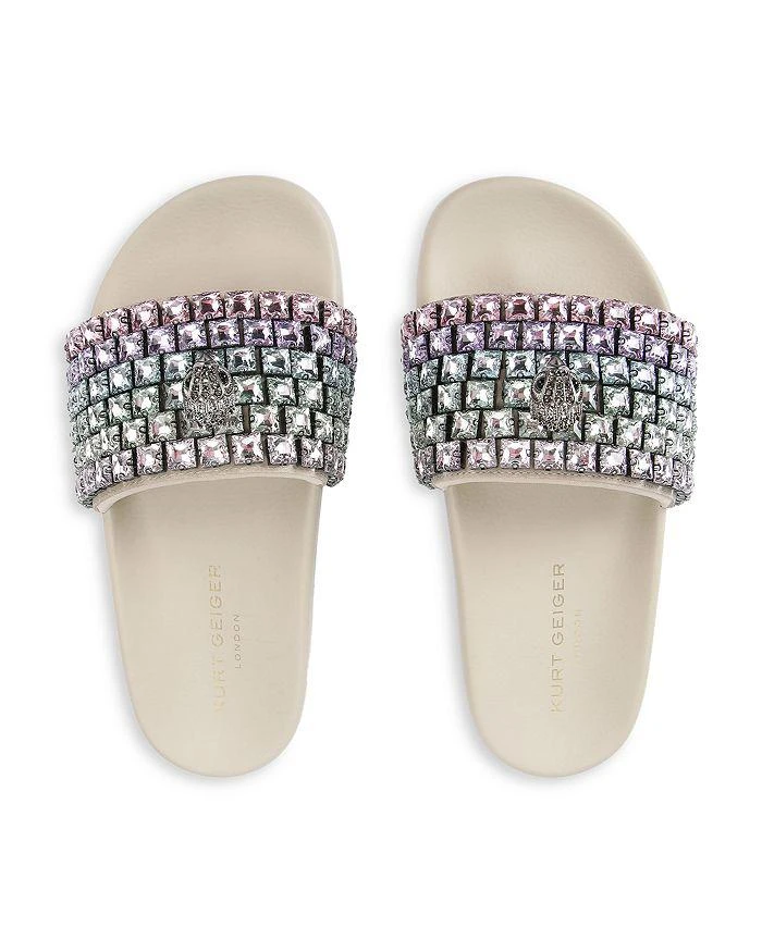 Kurt Geiger Women's Meena Eagle Jewel Slide Sandals 2