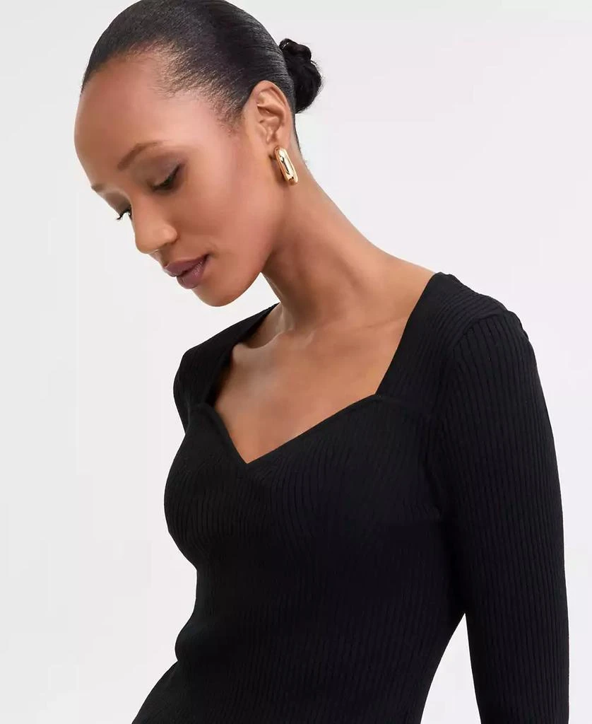 INC International Women's Sweetheart-Neck Sweater, Exclusively at Macy's 2