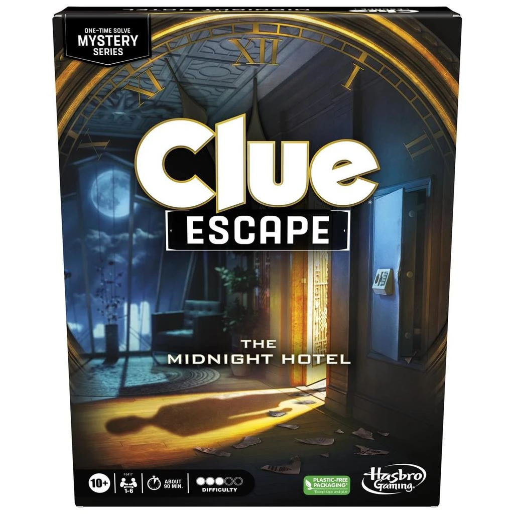 Hasbro Clue Escape Deception High Rise Hotel Board Game 1