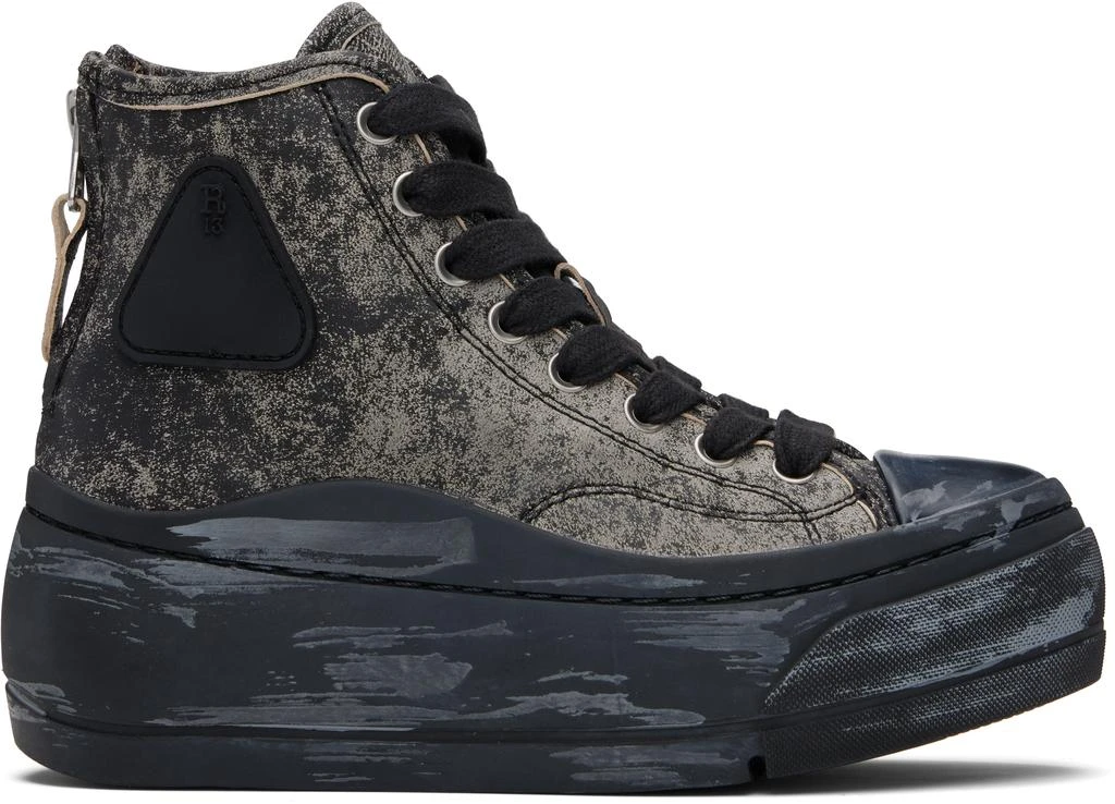 R13 Gray
Black Kurt High Top Sneakers
