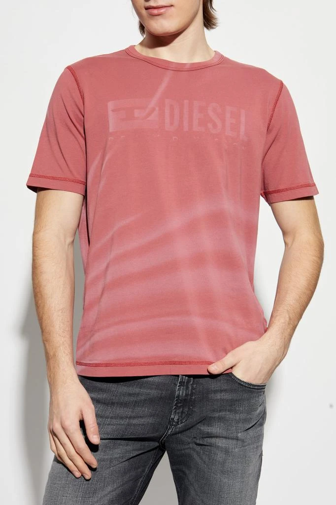 Diesel Diesel T-Adjust-R13 Laser-Faded Logo T-Shirt 2